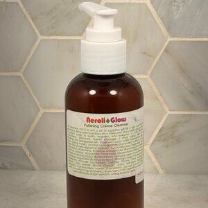 LIVING LIBATIONS - Organic Neroli Glow Polishing Crème Cleanser | Natural 4 oz